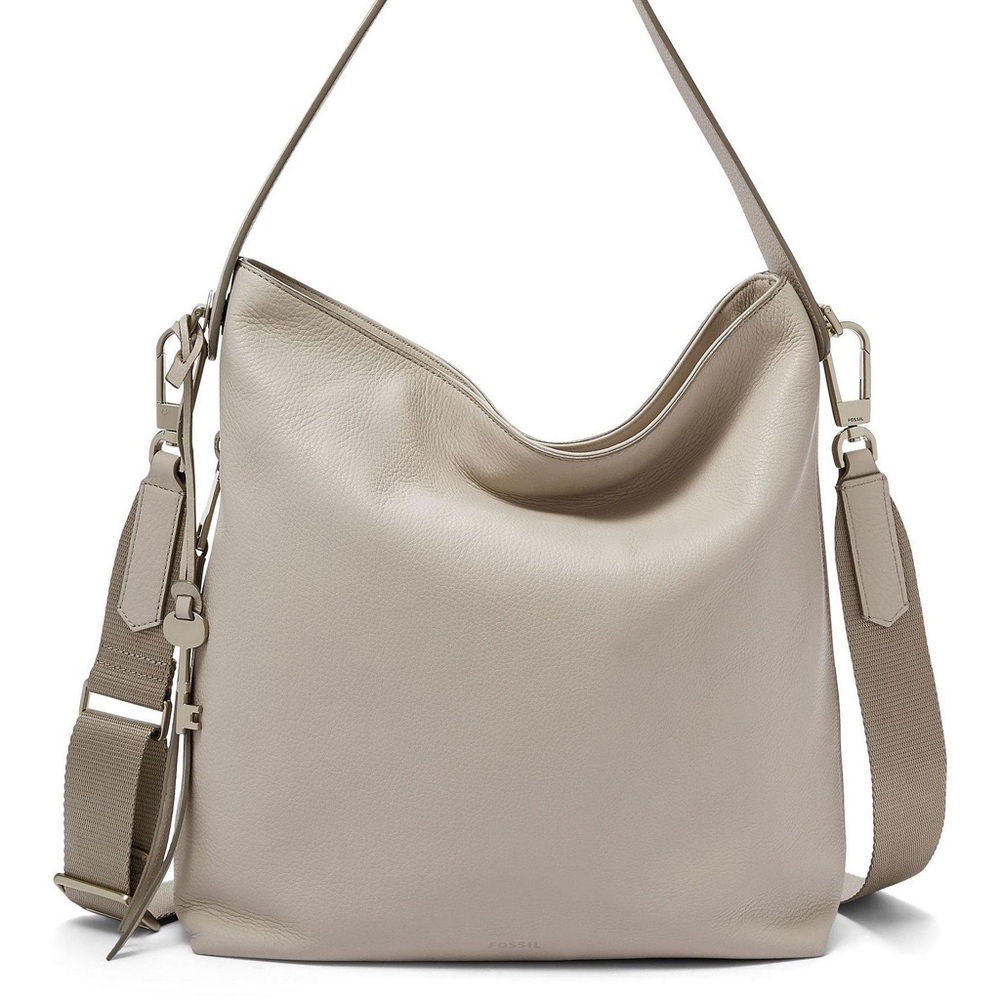 Taupe fossil purse